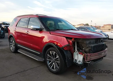 2016 Ford Explorer Platinum from USA, damaged, VIN 1FM5K8HT3GGB73036